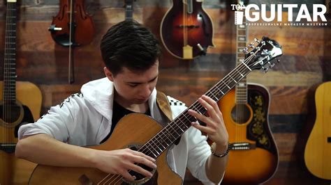 marcin patrzalek gra na namm show  fishman rare earth powertap