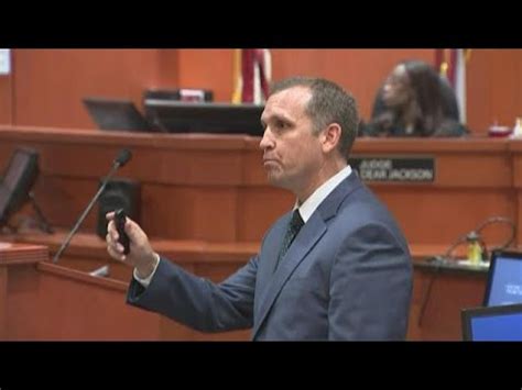 Final Prosecutor Gives Closing Arguments During Trial Of Ex Officer