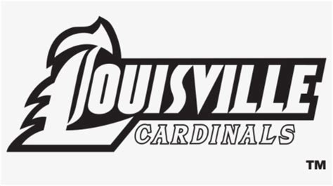 University Of Louisville Logo Black And White, HD Png Download - kindpng