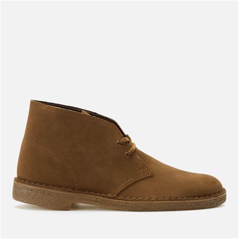 Clarks Suede Desert Boots In Brown For Men Lyst