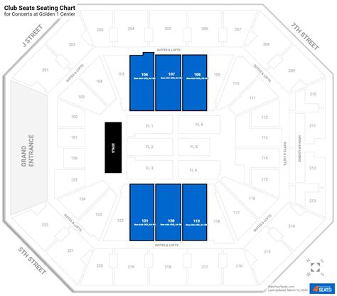 Golden One Center Seating Chart With Seat Numbers | Cabinets Matttroy