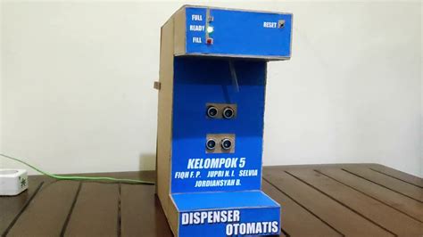 Dispenser Otomatis Menggunakan Sensor Ultrasonik Dan Arduino Uno Youtube