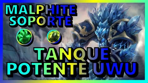 ESTOY DURISIMOO MALPHITE SOPORTE WILDRIFT YouTube