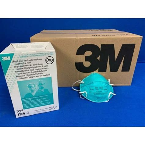 3M 1860 N95 Particulate Respirator Masks 3M 1860 N95 Masks