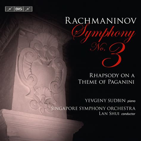 Rachmaninov Symphony No Rhapsody On A Theme Of Paganini Op