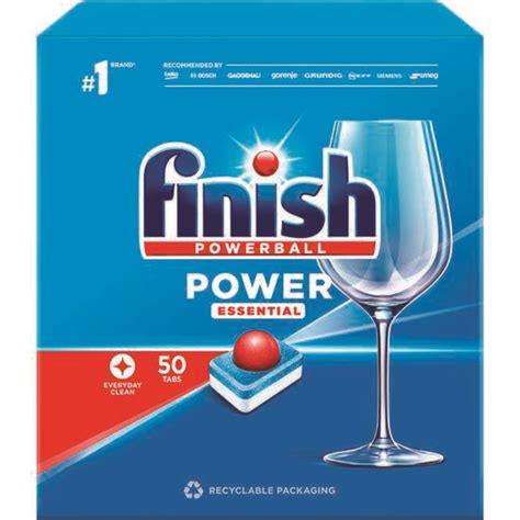 tablete pentru masina de spalat vase finish power essential  capsule