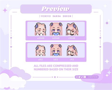 Genshin Impact Kokomi Emotes Set Cute Kokomi Twitch Emotes Emotes For Twitch Discord And