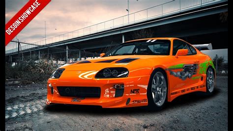 Fast And Furious Brians Supra Amazing Wallpapers