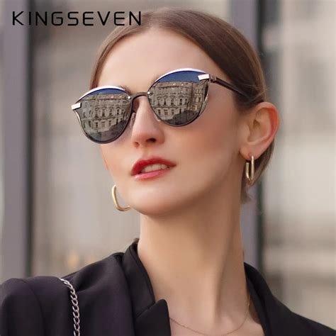 KINGSEVEN Culos De Sol Polarizados Para Mulheres Culos Femininos