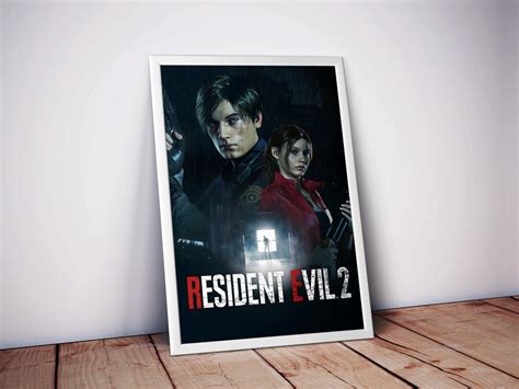 Resident Evil 2 Poster Resident Evil Print Gaming Poster - Etsy