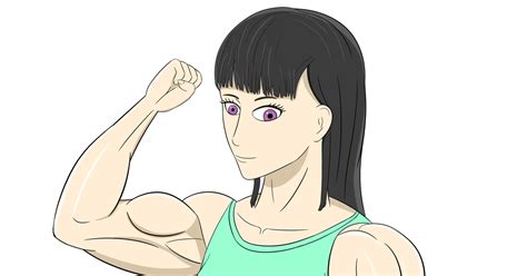 Muscular Maki Oze Being Cute Titaliskのイラスト Pixiv