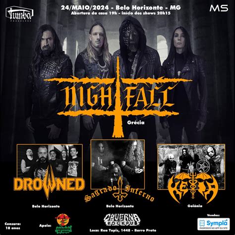 HÉIA Banda é confirmada ao lado dos gregos do Nightfall em Belo