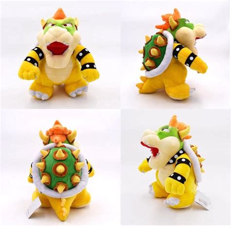 Mario Bros Bowser Cm En Koopa Troopa Cm Knuffel Pluche Bol