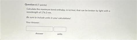 Solved Question Points Consider Using Bond Enthalpies Chegg