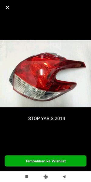 Jual Lampu Stop Lampu Belakang Stop Lamp All New Yaris Di Lapak MITRA