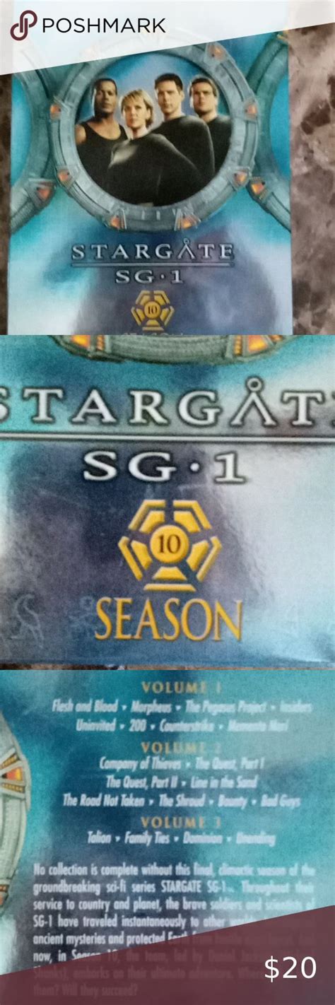 BOGO Stargate SG1 Season 10 Stargate Stargate Sg1 10 Things