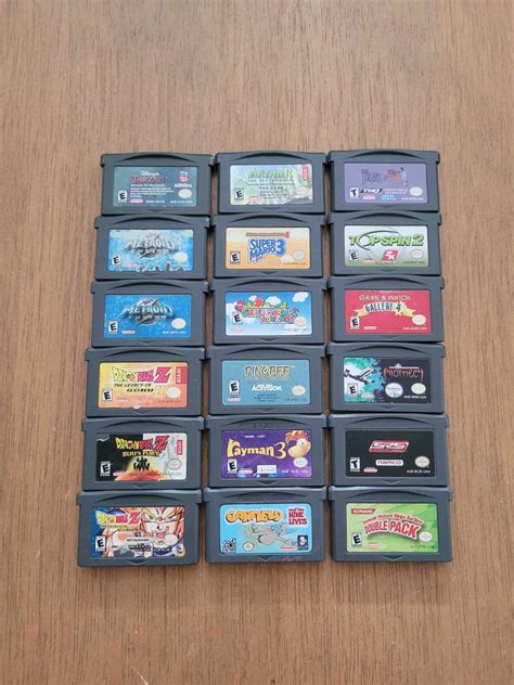 Nintendo Gameboy Advance GBA Games All Authentic & Tested pick and ...