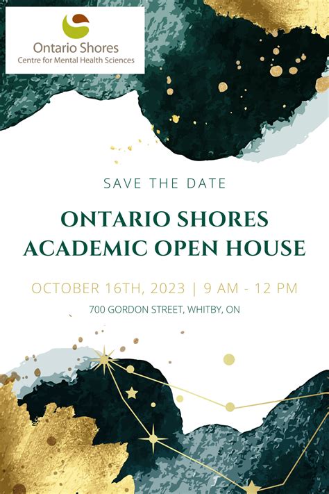 Ontario Shores Centre For Mental Health Sciences Academic Open House October 16 Rutsc