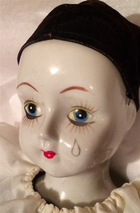 Sale Vintage Pierrot French Clown Doll Pierrette Etsy