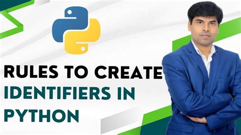 Python 5 Rules To Create Identifiers In Python YouTube