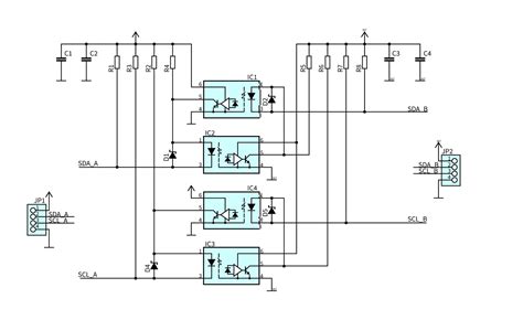 Simple Isolation Of The I2C Bus Using Discrete Components