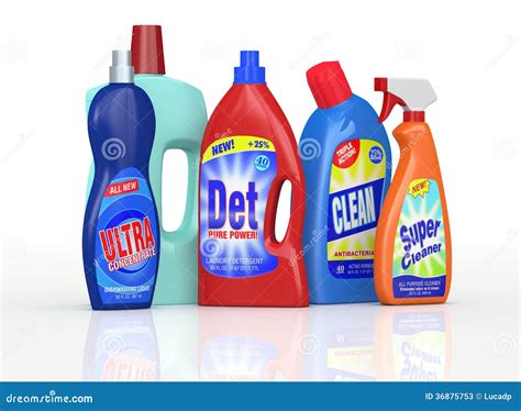 Detergent Bottles Stock Photos - Image: 36875753