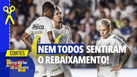 TRÊS JOGADORES CHORARAM LOGO APÓS O REBAIXAMENTO DO SANTOS NO VESTIÁRIO