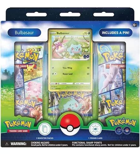 Pokemon Tcg Colección Go Pin Bulbasaur Envío gratis