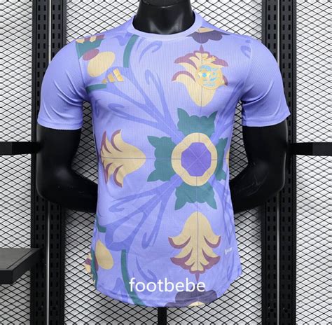 Maillot Match Alg Rie Violet Fleur Footbebe