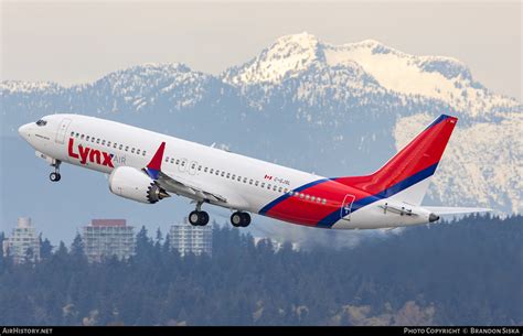 Aircraft Photo Of C Gjsl Boeing 737 8 Max 8 Lynx Air 456536