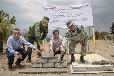 Inicia La Construcción De Cuarte De La Guardia Nacional En San Miguel