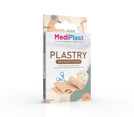 Mediplast Plastry Ekonomiczne Cm X Cm Sztuka Higiena