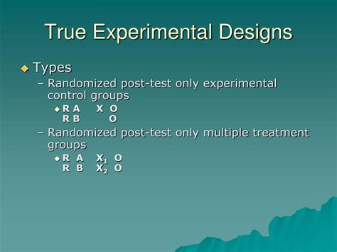 Ppt Experimental Design Powerpoint Presentation Free Download Id