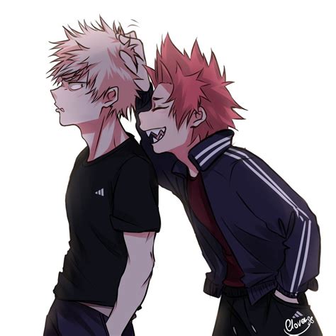 Kiribaku Bakugou Katsuki Kirishima Eijirou Boku No Hero Academia Bnha Mha Buko No Hero Academia