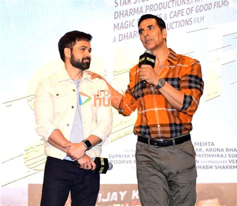 Photos Akshay Kumar And Emraan Hashmi Promote Their Film Selfiee At A