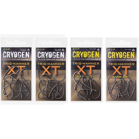 Esp Cryogen Trig Hammer Xt Carp Fishing Hooks Rum Bridge