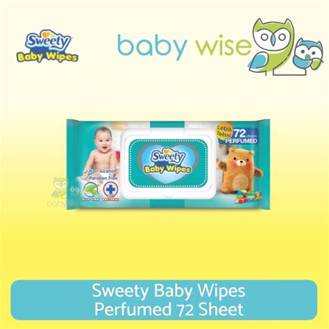 Jual Sweety Baby Wipes Perfumed 72 Sheet Shopee Indonesia