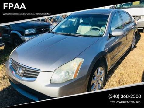 Nissan Maxima For Sale In Fredericksburg Va Fpaa