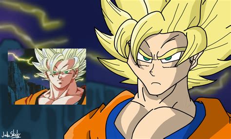 Super Saiyan 2 Goku by JadinSkater on DeviantArt