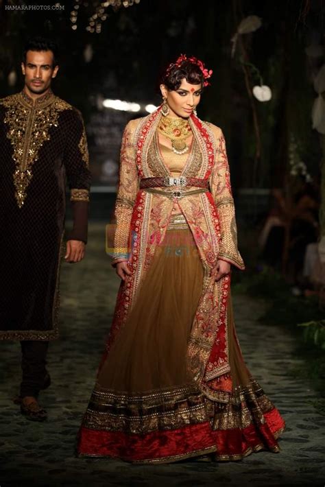 Model Walk The Ramp For Tarun Tahiliani Show On The Opening Day Of The