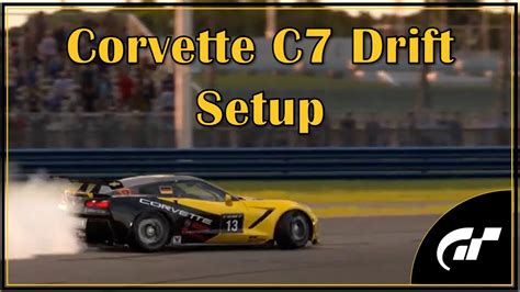 Corvette C7 14 Drift Setup Gran Turismo 7 Youtube