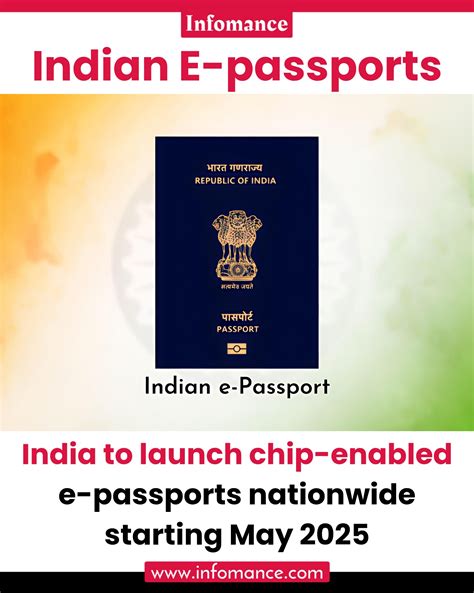Infomance - Starting May 2025, India will roll out chip-enabled e