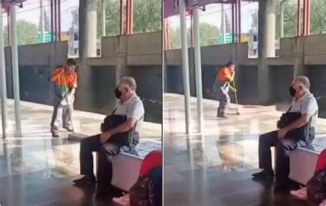 Video Trabajador Del Metro De Cdmx Se Viraliza Por Bailar Mientras