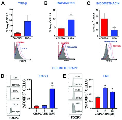 Regulation Of Foxp3 Expression Foxp3 Expression Was Assessed By Flow