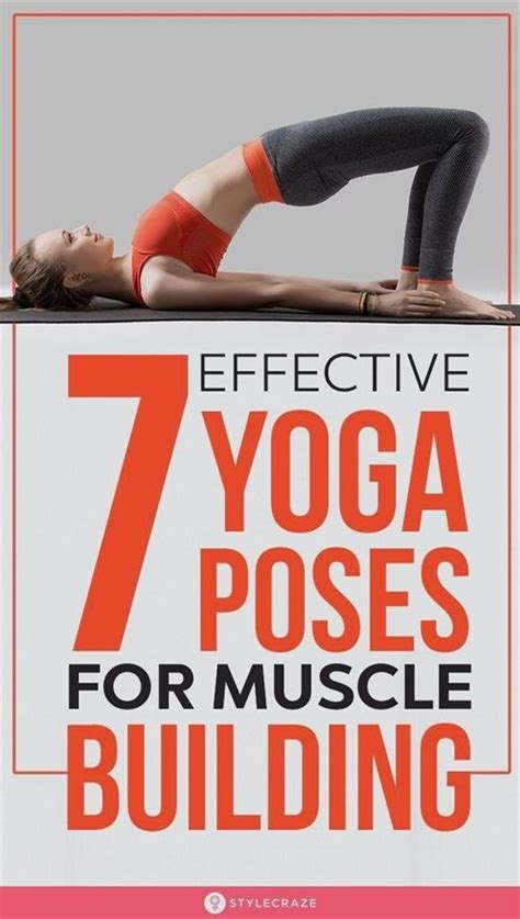 7 Effective Yoga Poses For Muscle Building Yoga For Toning Build Muscle Yoga Poses