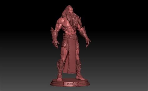 Archivo STL ZEUS GOD OF WAR Objeto de impresión 3D para descargarCults