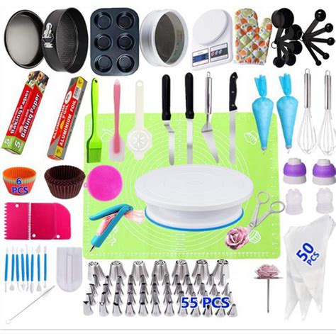 223 pcs Cake Turntable Decorating Kit Set.