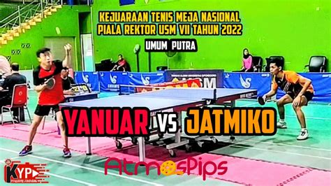 YANUAR Setya Semarang Vs JATMIKO RF Solo Umum Putra Piala