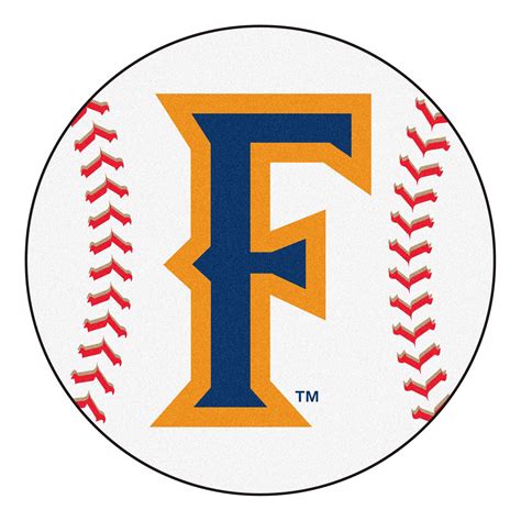 Cal State - Fullerton Baseball Mat 27" diameter - Walmart.com - Walmart.com