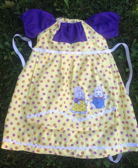 Max and Ruby Halloween costume with Ruby Apron by chachalouise